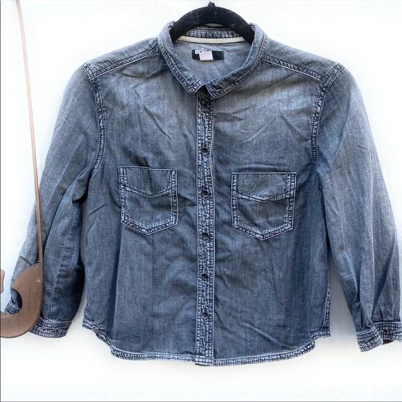 BDG Girls Small Chambray Shirt - Picture 1 of 8